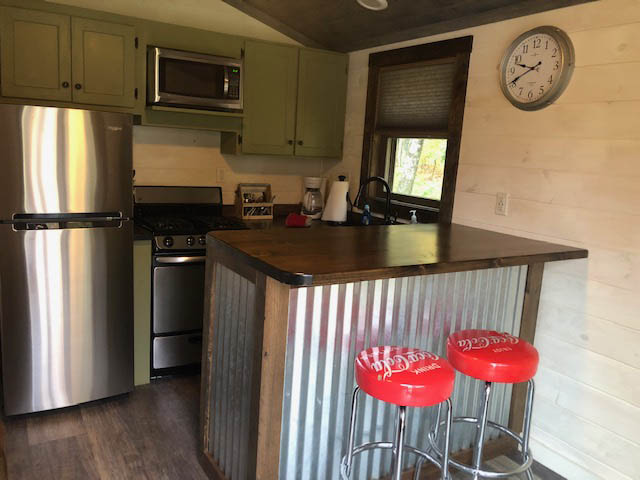 2019 Tiny House Kitchen Bar Yogi Bear S Jellystone Park At